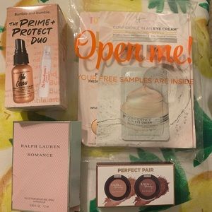 4 piece Ulta Travel Samples- Makeup Skin Care Hair